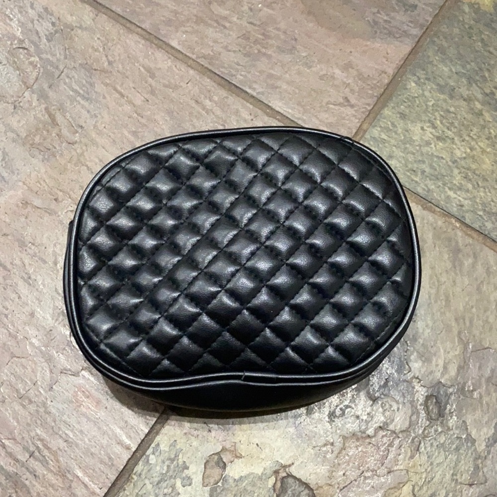 Black Quilted Purse